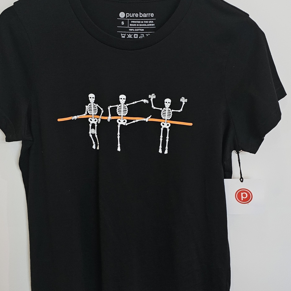 Pure Barre Skeleton Basic Tee
